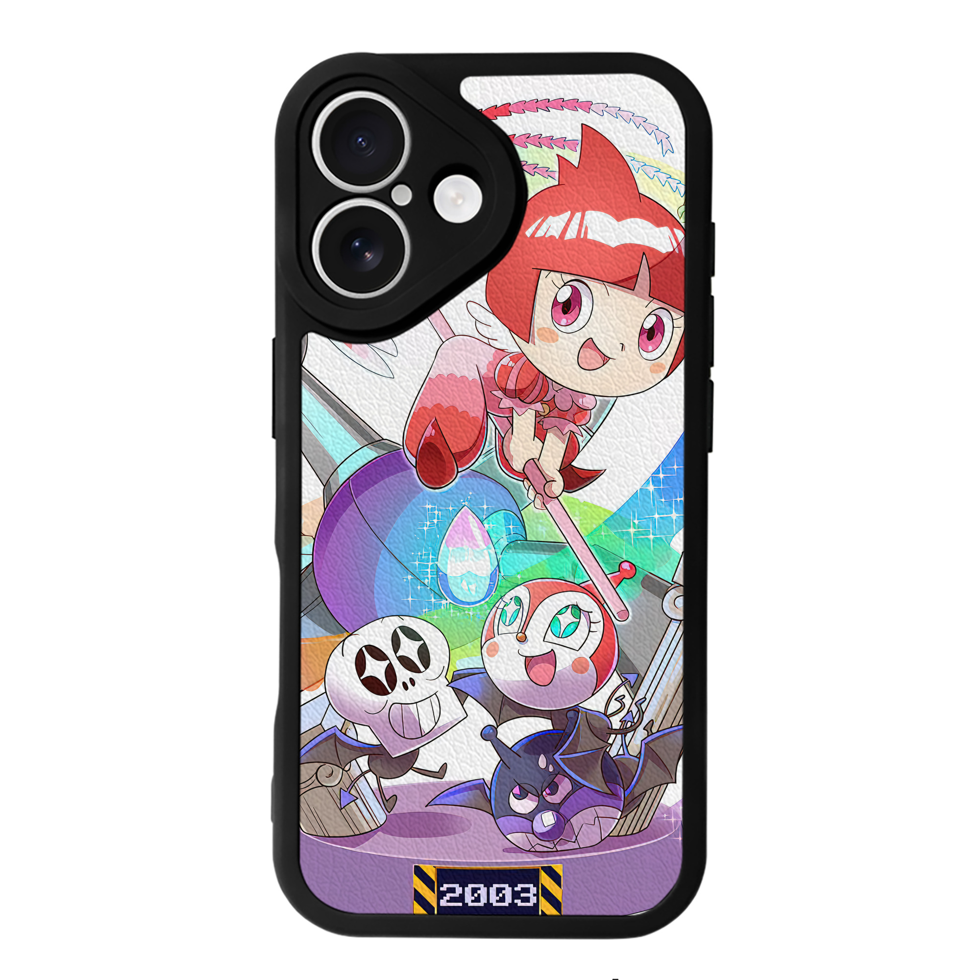（画像用） アンパンマン Anpanman 【iPhone 16シリーズ対応】シリコンスマホケース（レザー調） 材質：シリコン